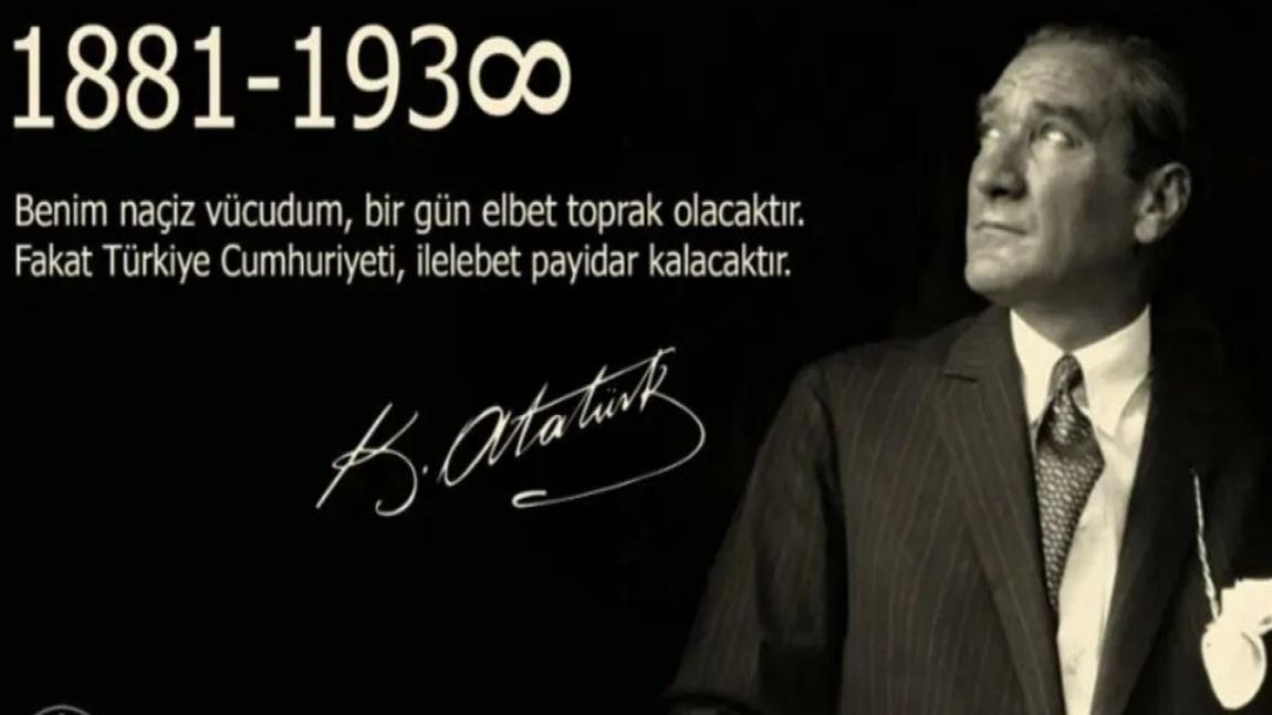 Gazi Mustafa Kemal Atatürk'ün ebediyete irtihalinin 83. yılında saygı ve minnetle anıyoruz.